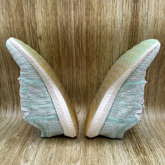 Adidas Pureboost Go Women's Size 6 Running Shoes Sneakers Mint Green B75827 - Picture 7 of 10